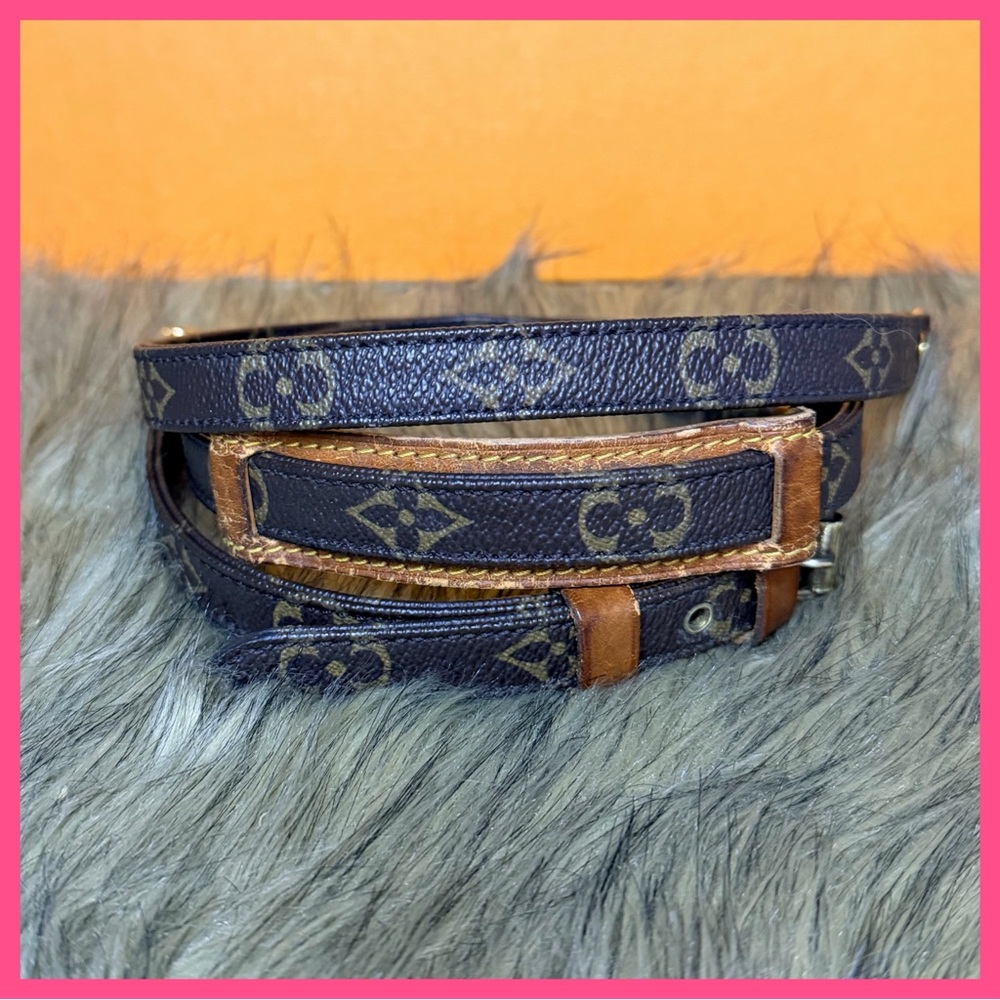 Louis Vuitton Monogram crossbody strap